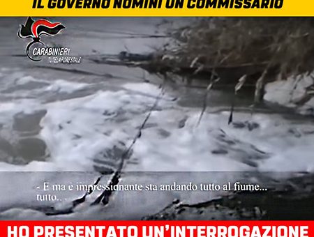 EMERGENZA DEPURAZIONE NELLA VALLE DEL CRATI, IL GOVERNO NOMINI UN COMMISSARIO