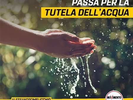 LA TRANSIZIONE ECOLOGICA PASSA PER LA TUTELA DELL’ACQUA