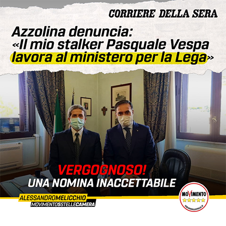 UNA NOMINA INACCETTABILE E UN PESSIMO SEGNALE